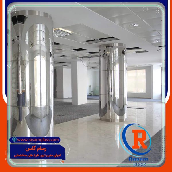 قیمت روکش استیل ستون