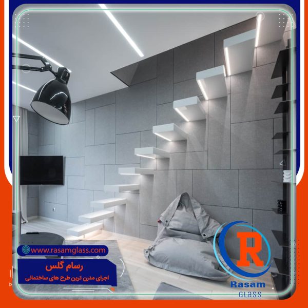 ساخت راه پله معلق حرفه ای