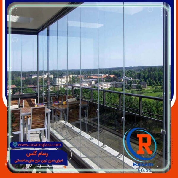 ساخت بالکن شیشه