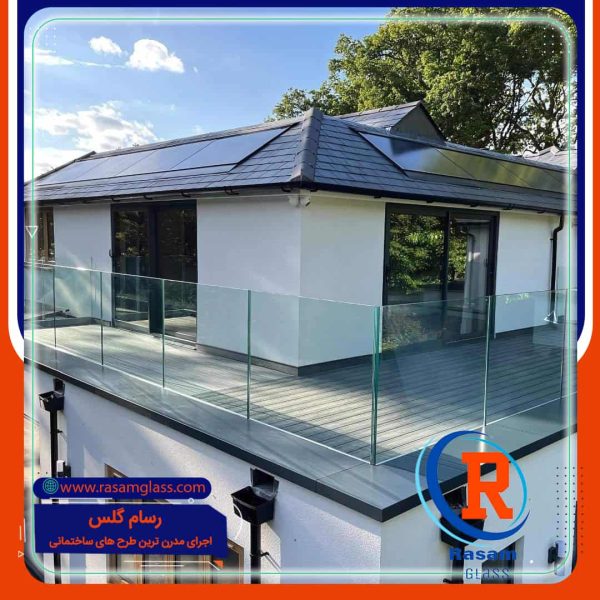 قیمت جان پناه شیشه ای