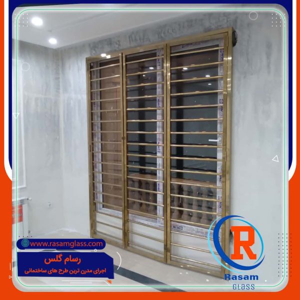 حفاظ استیل درب ورودی