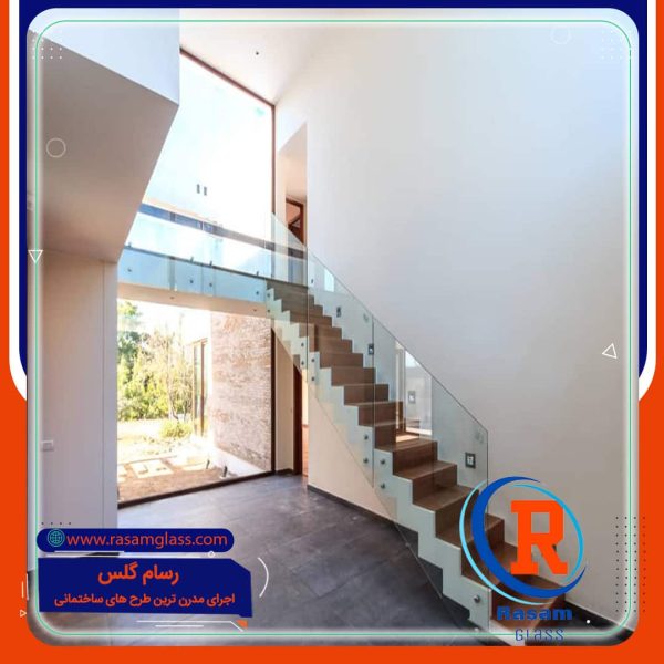 قیمت نرده استیل و شیشه