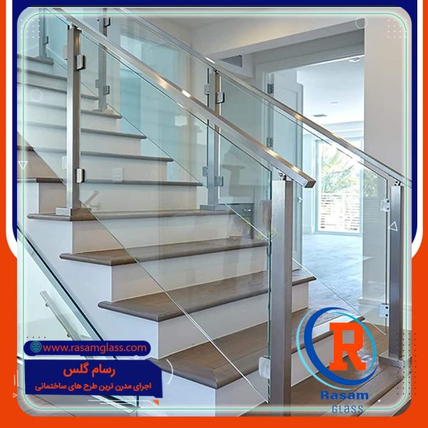 اجرای نرده استیل شیشه ای تهران