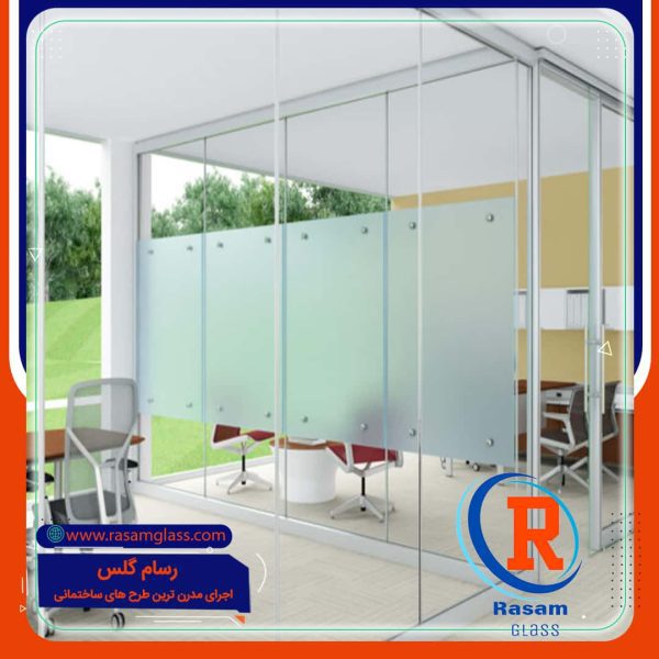 پارتیشن شیشه ای بالکن