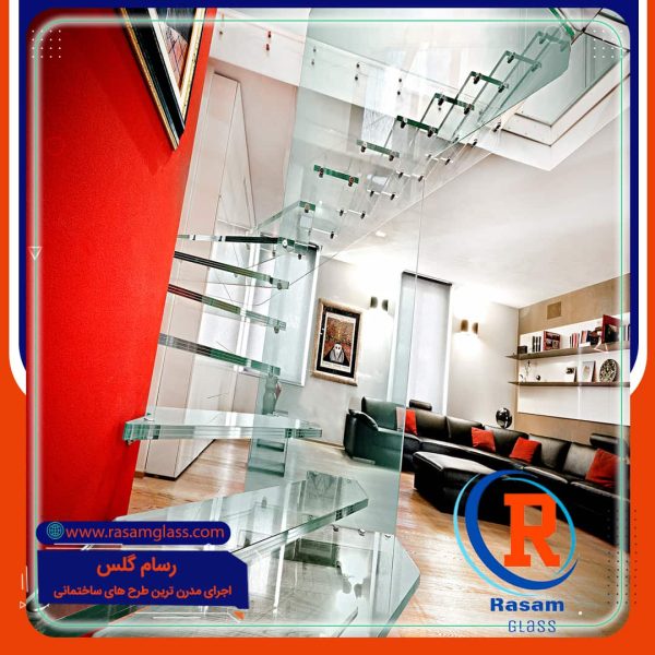 پله شیشه ای قیمت