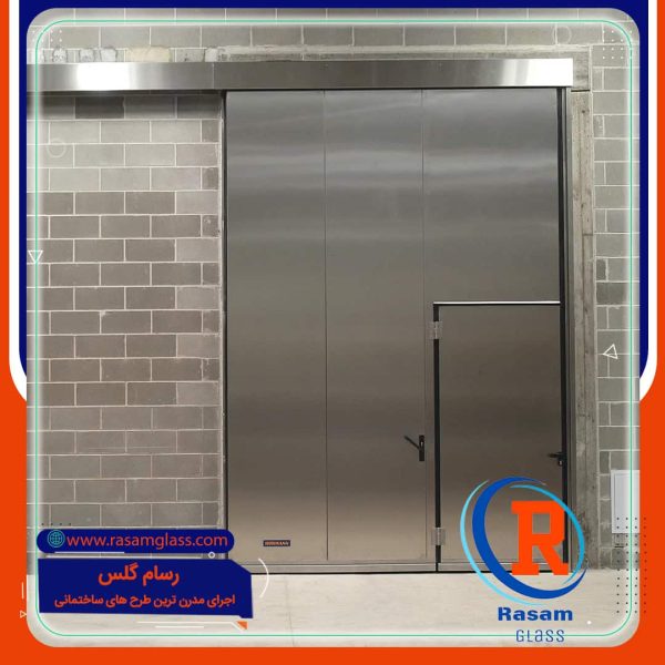 قیمت روکش استیل درب