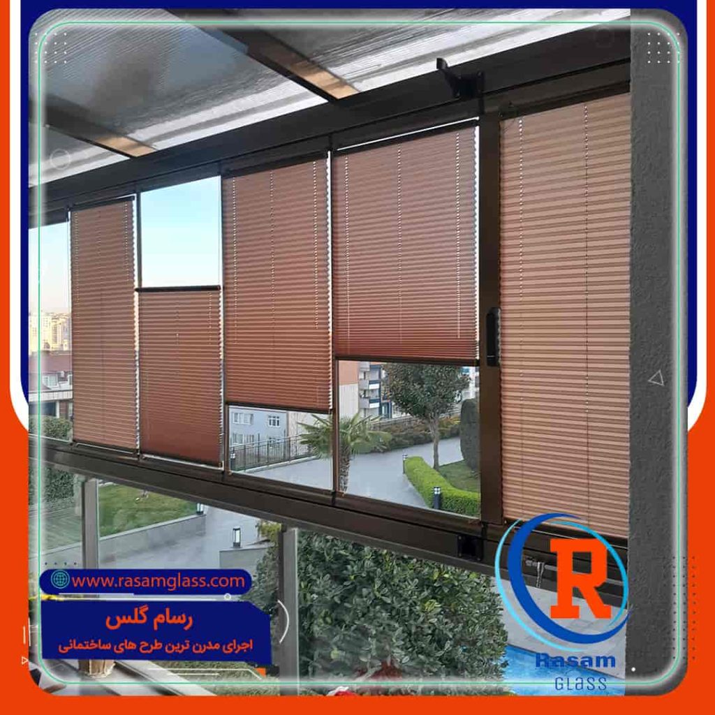 هزینه اجرای اتاق شیشه ای مدرن