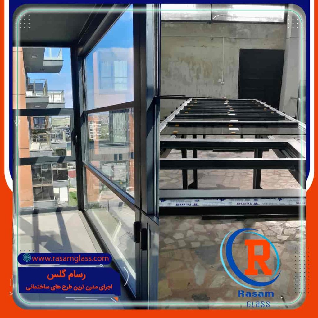 سازه اتاق شیشه ای مدرن