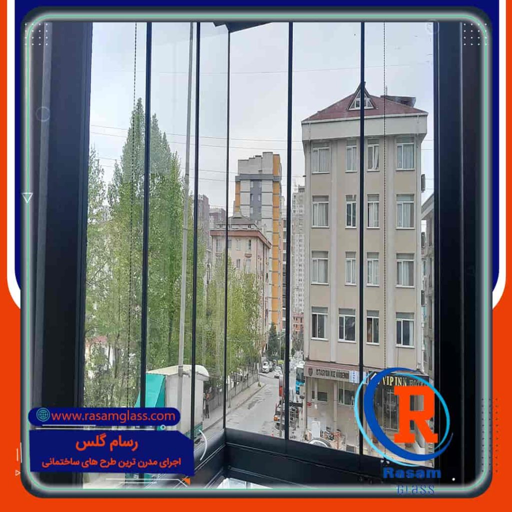 نصب بالکن شیشه ای تهران