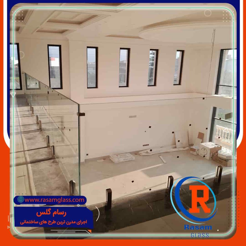 ارزان ترین سازنده جان پناه شیشه ای تهران