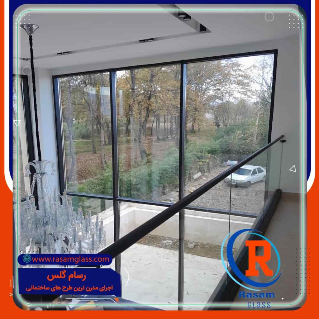 قیمت جان پناه شیشه ای کیش