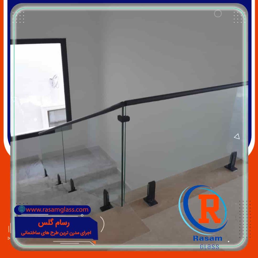 ارزان ترین سازنده نرده شیشه ای راه پله کیش