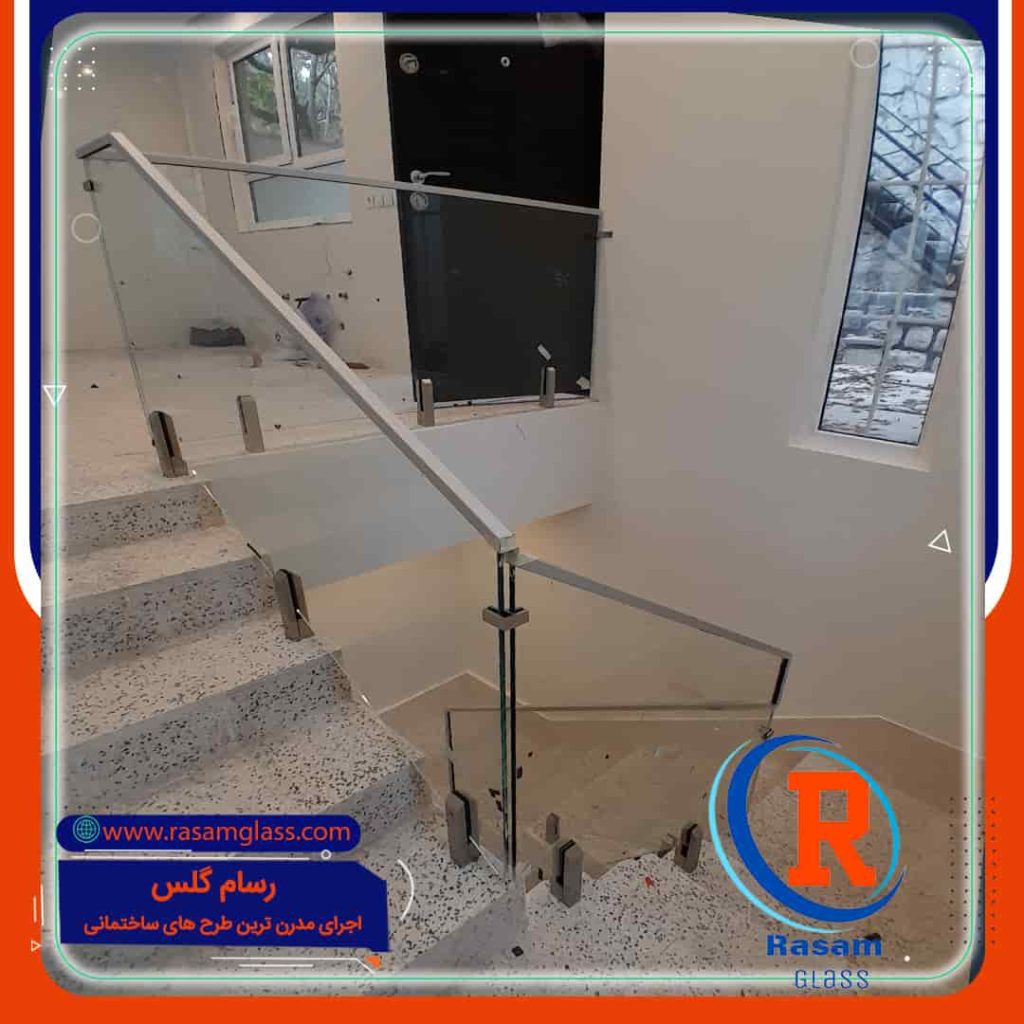 ارزان ترین سازنده نرده شیشه ای راه پله تهران