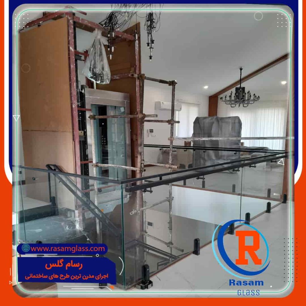 قیمت جان پناه شیشه ای قزوین