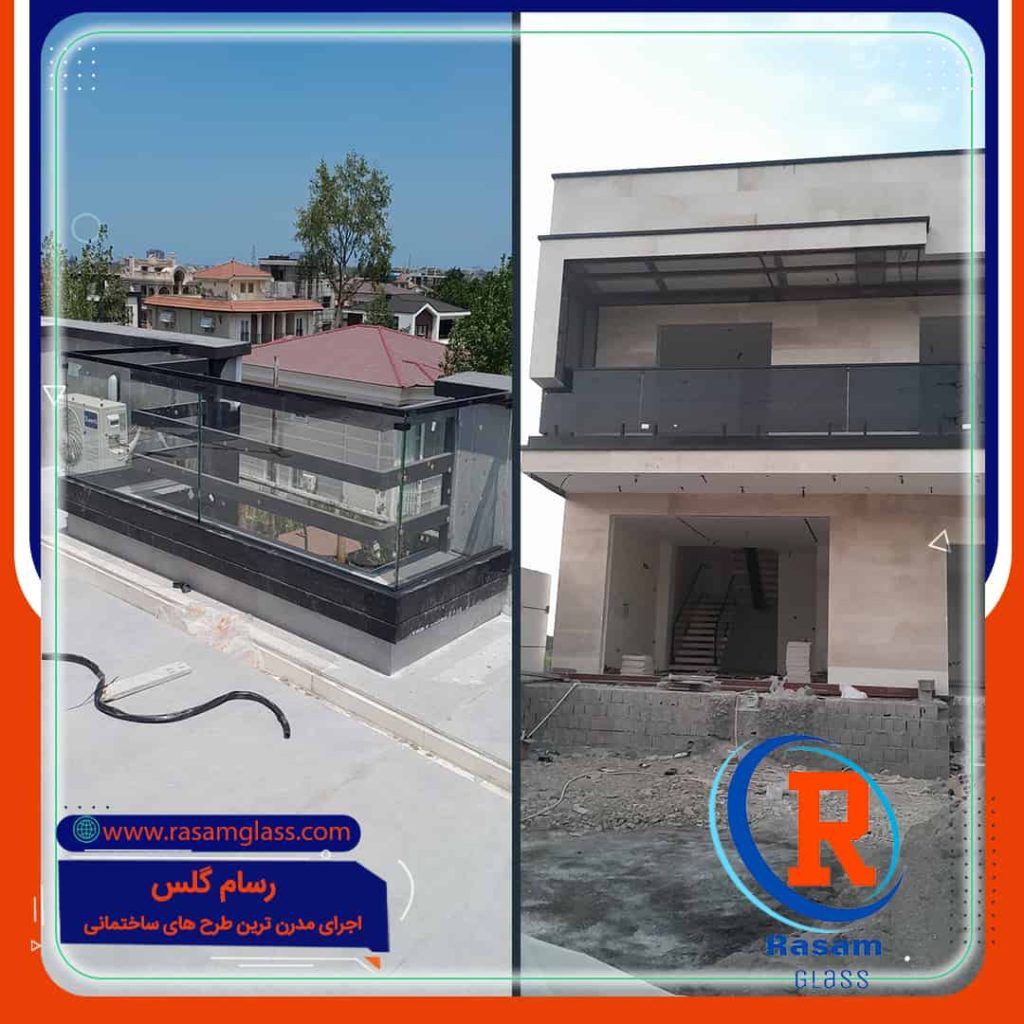 قیمت ساخت جان شیشه ای شمال