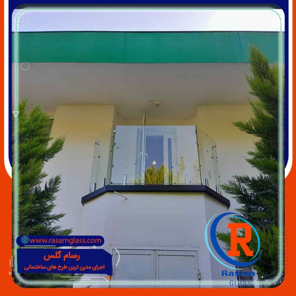 هزینه نصب جان پناه شیشه ای تهران