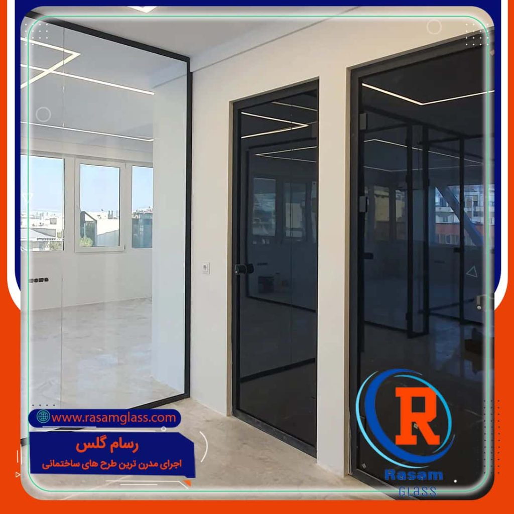 هزینه ساخت درب شیشه ای