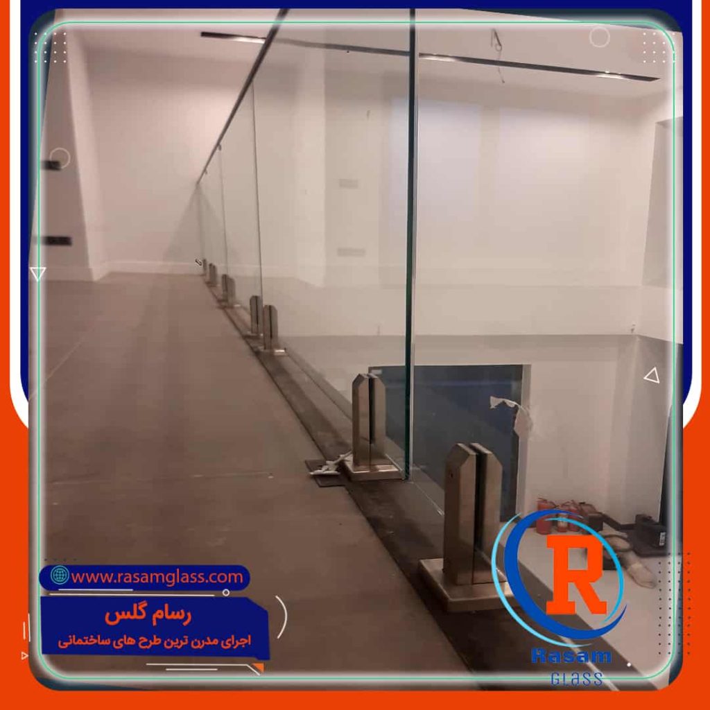 هزینه نصب هندریل شیشه ای راه پله مشهد
